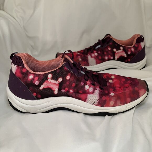 Vionic Shoes Womens 9 335 Tourney Running Sneakers Pink Lace Up Low Top Comfort - Picture 1 of 12